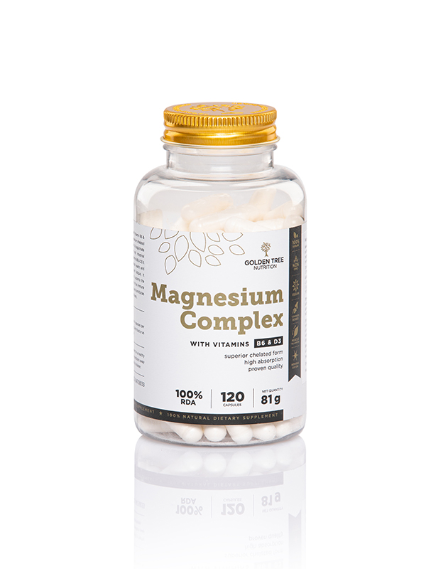Magnesium Complex + vitamine B6 et vitamine D3